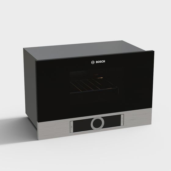 Bosch Built-in Oven 3D model for Modern Kitchens
