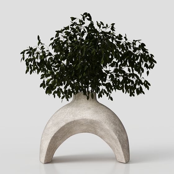 Nature's Rhythm Vase 3D model