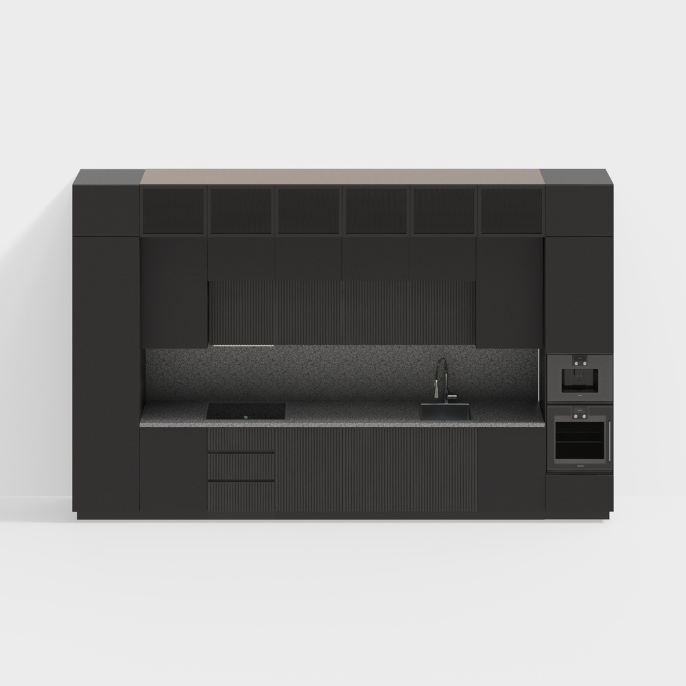 モダンキッチンキャビネット