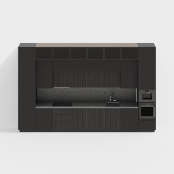 モダンキッチンキャビネット