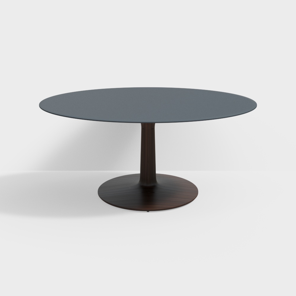 Moderner italienischer Massivholz-Esstisch