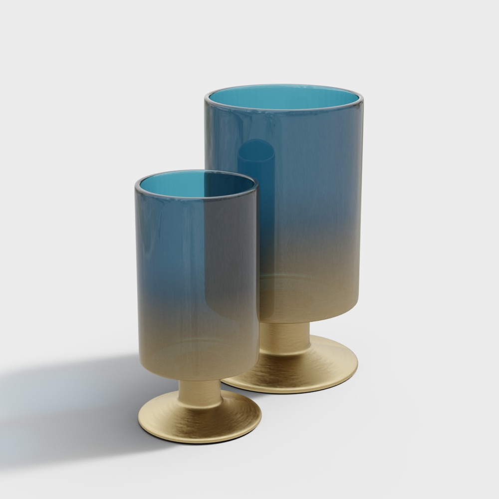 北欧風グラデーション花瓶