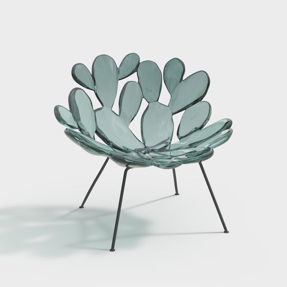 Modern Acrylic Leisure Chair