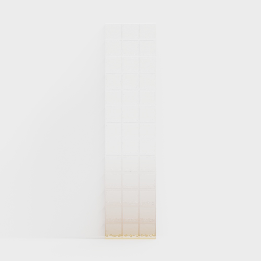 Moderner Farbverlauf Glas-Teiler