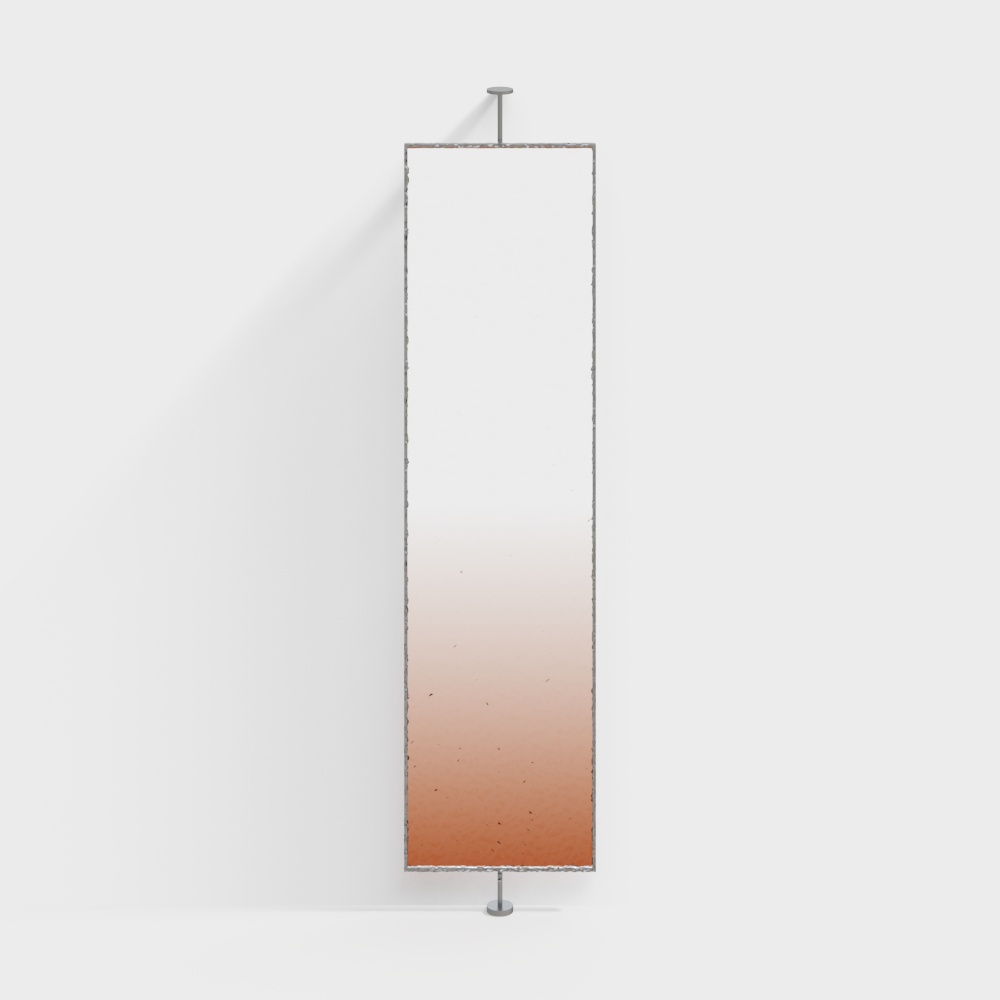 Moderne Farbverlauf-Glastrennwand