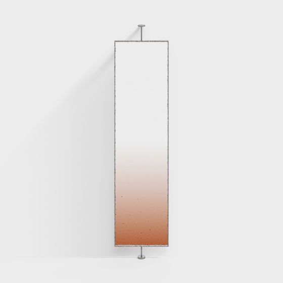 Moderne Farbverlauf-Glastrennwand