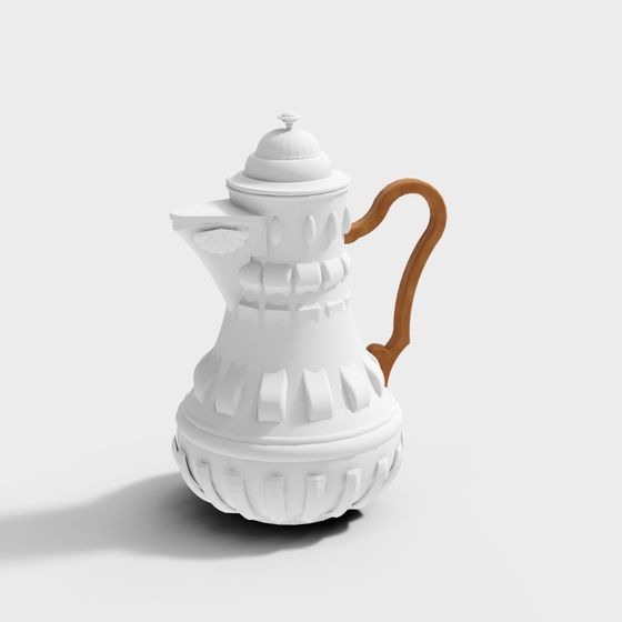 Vintage Coffee Pot 3D Model