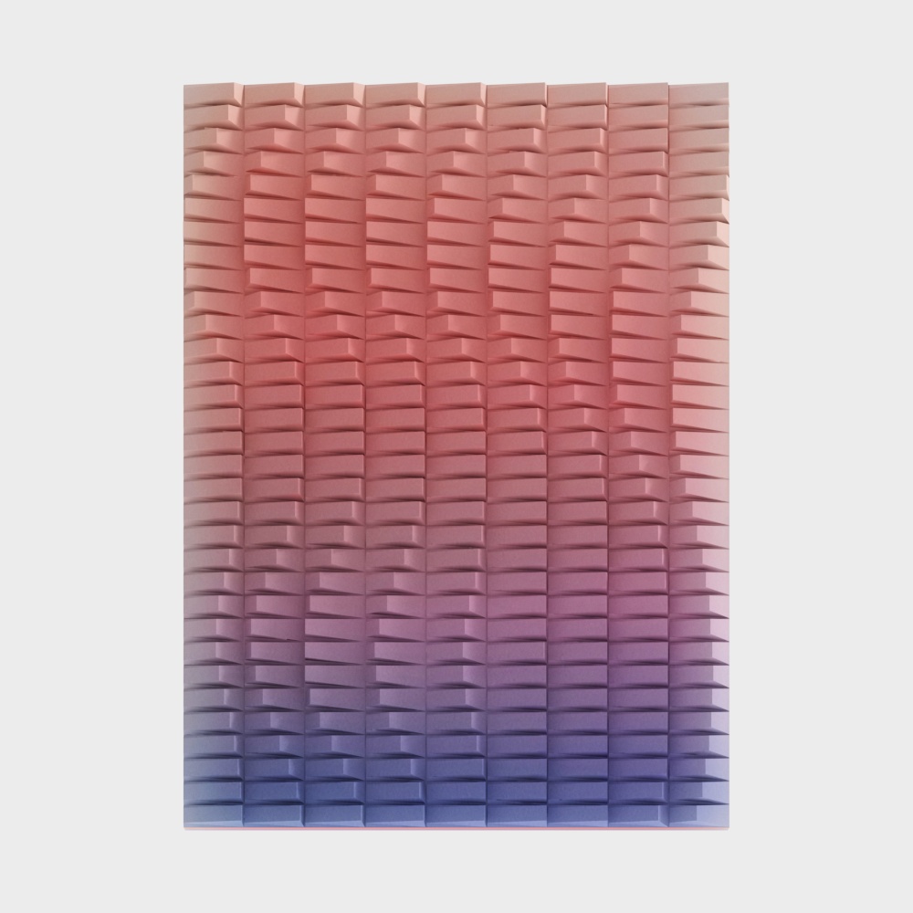 Modern 3D Gradient Wall Art
