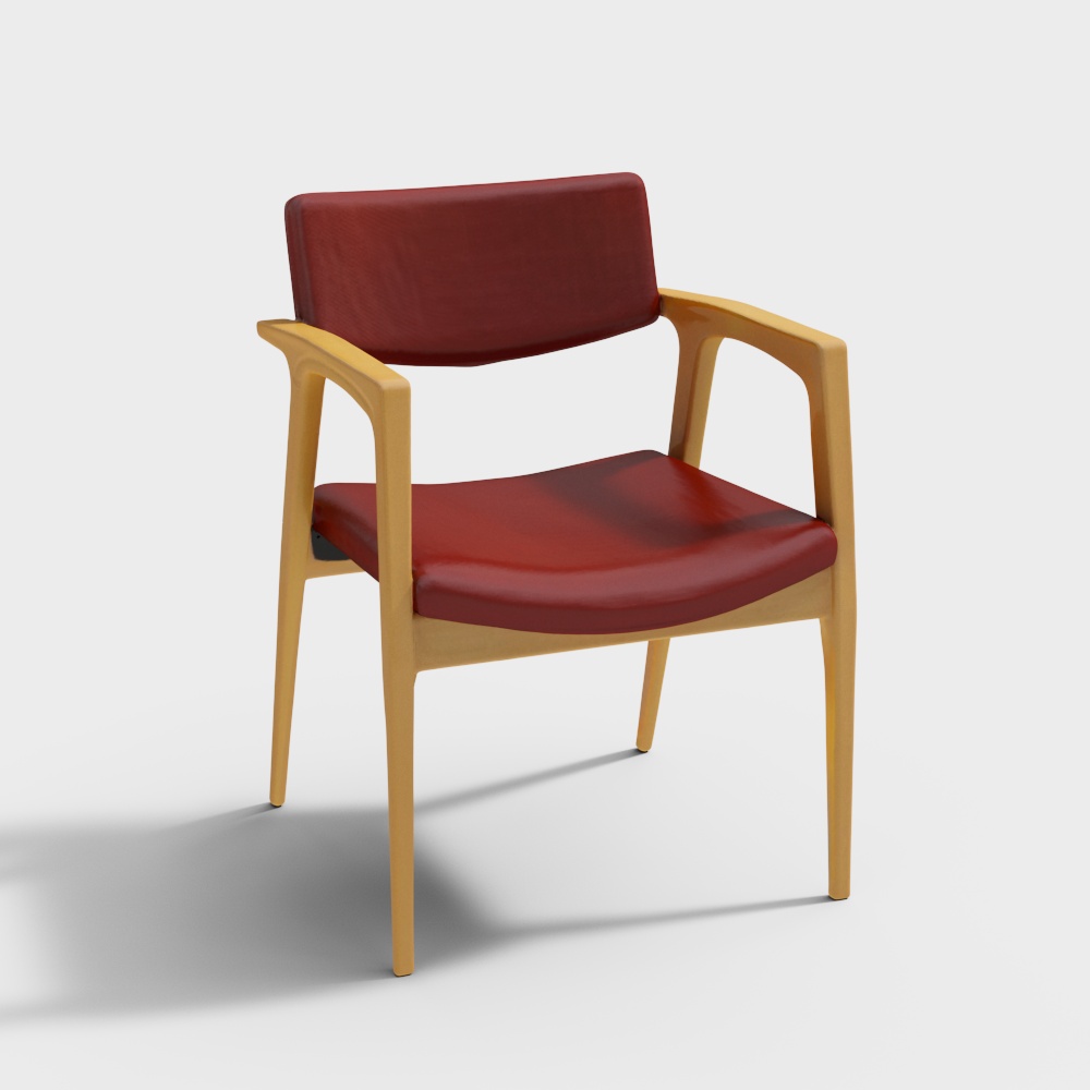 Koti Sessel mit Stoffrücken