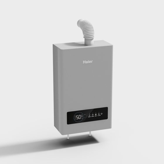 Stylish Haier Gas Water Heater 3D model