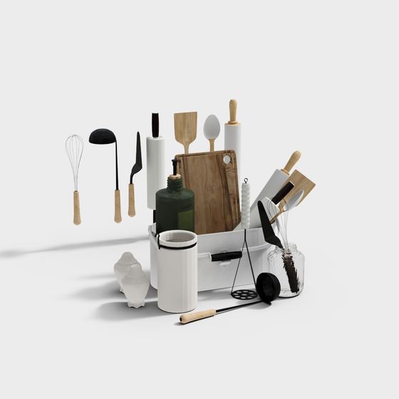 Kitchen Essentials 3D model