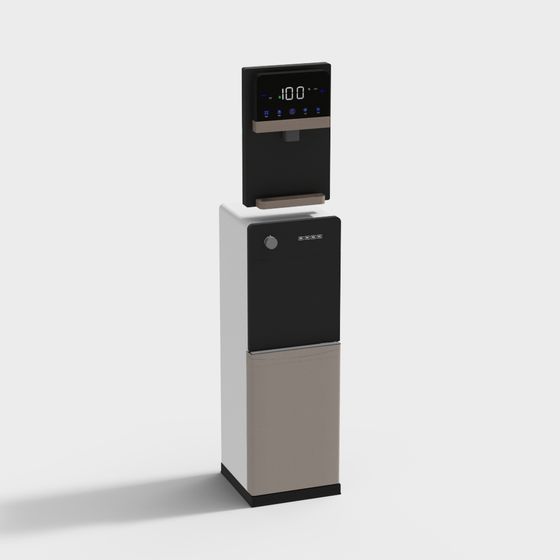 Smart Water Dispenser 3D model for Contemporary Design