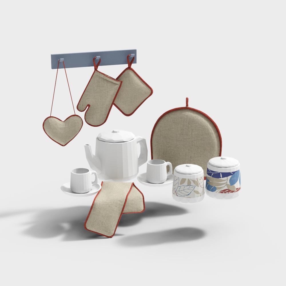 Ornements de vaisselle de cuisine