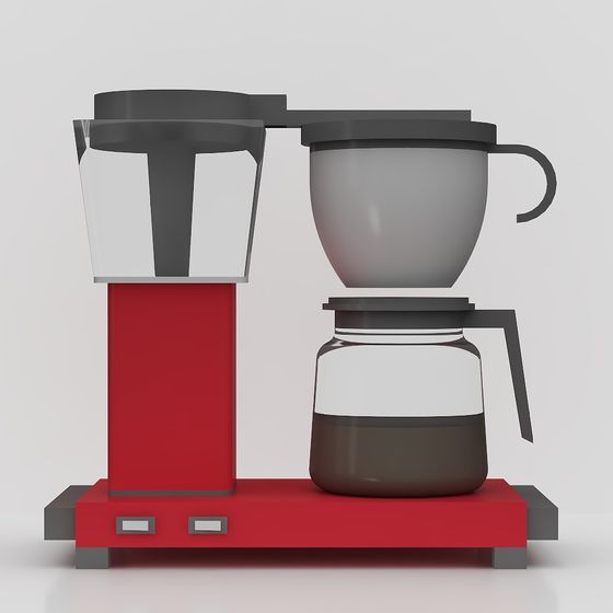 Siphon Coffee Maker 3D model