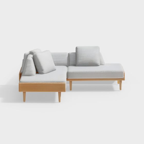 Urban Comfort Sofa 3D model for Modern Interiors