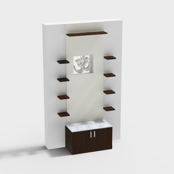 Meditation Corner 3D model