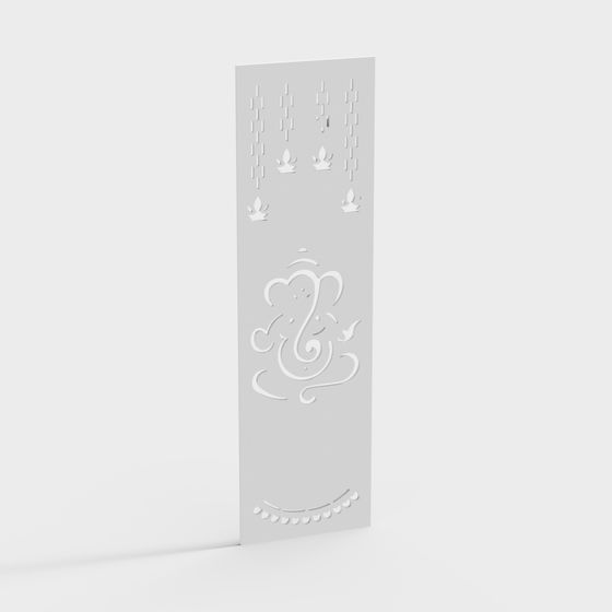 Ganesha Panel 3D model