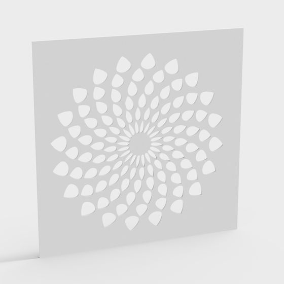 Exquisite Low-Poly 3D Flower Model