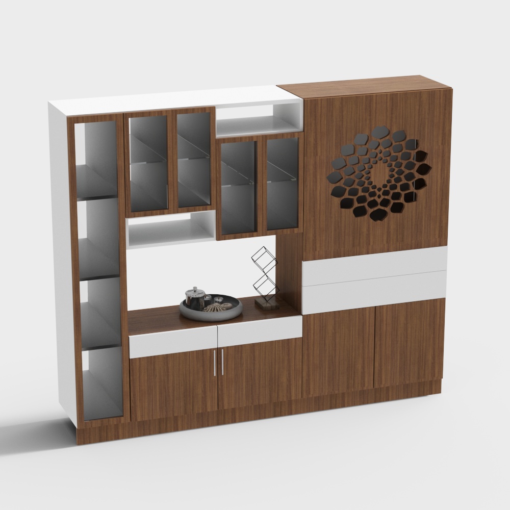 Pooja Display Cabinet