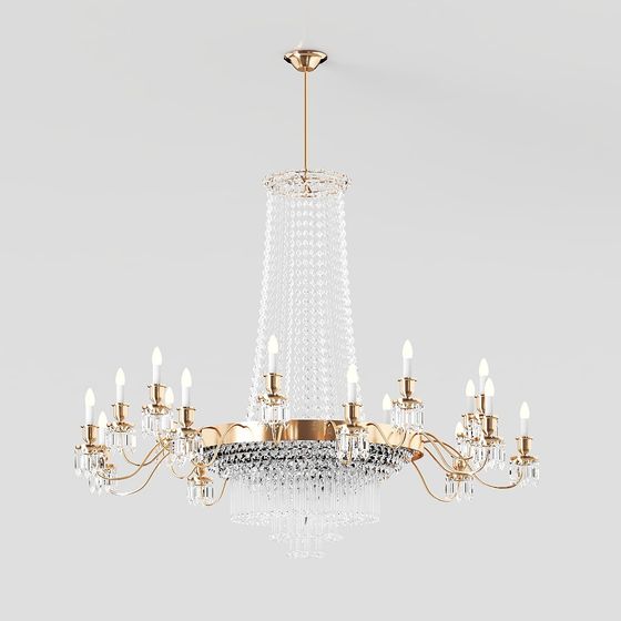 Wedding Crystal Floating Chandelier
