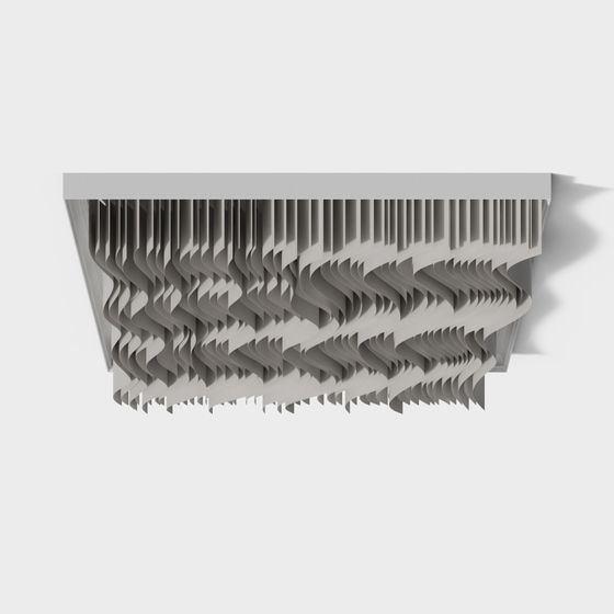 Modern Drapery Ceiling Design