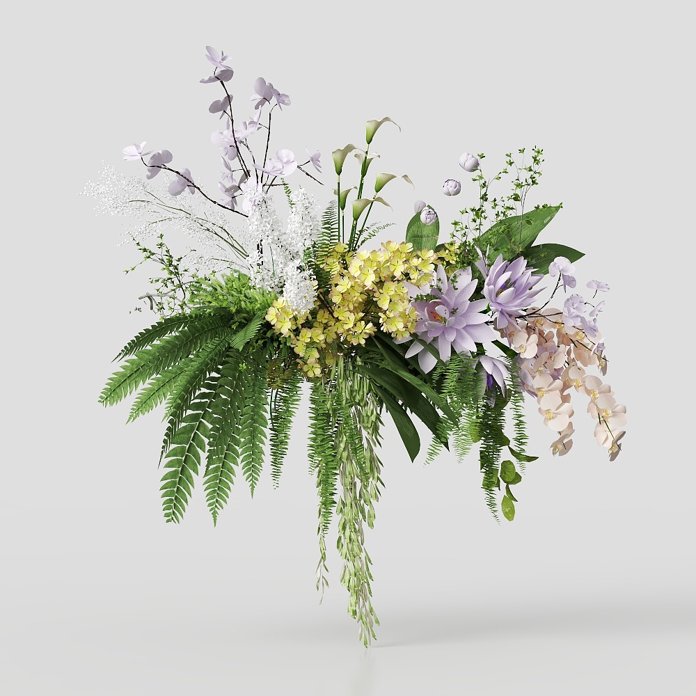 Modern Wedding Floral Decor