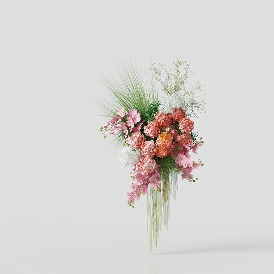 Modern Wedding Floral Installation