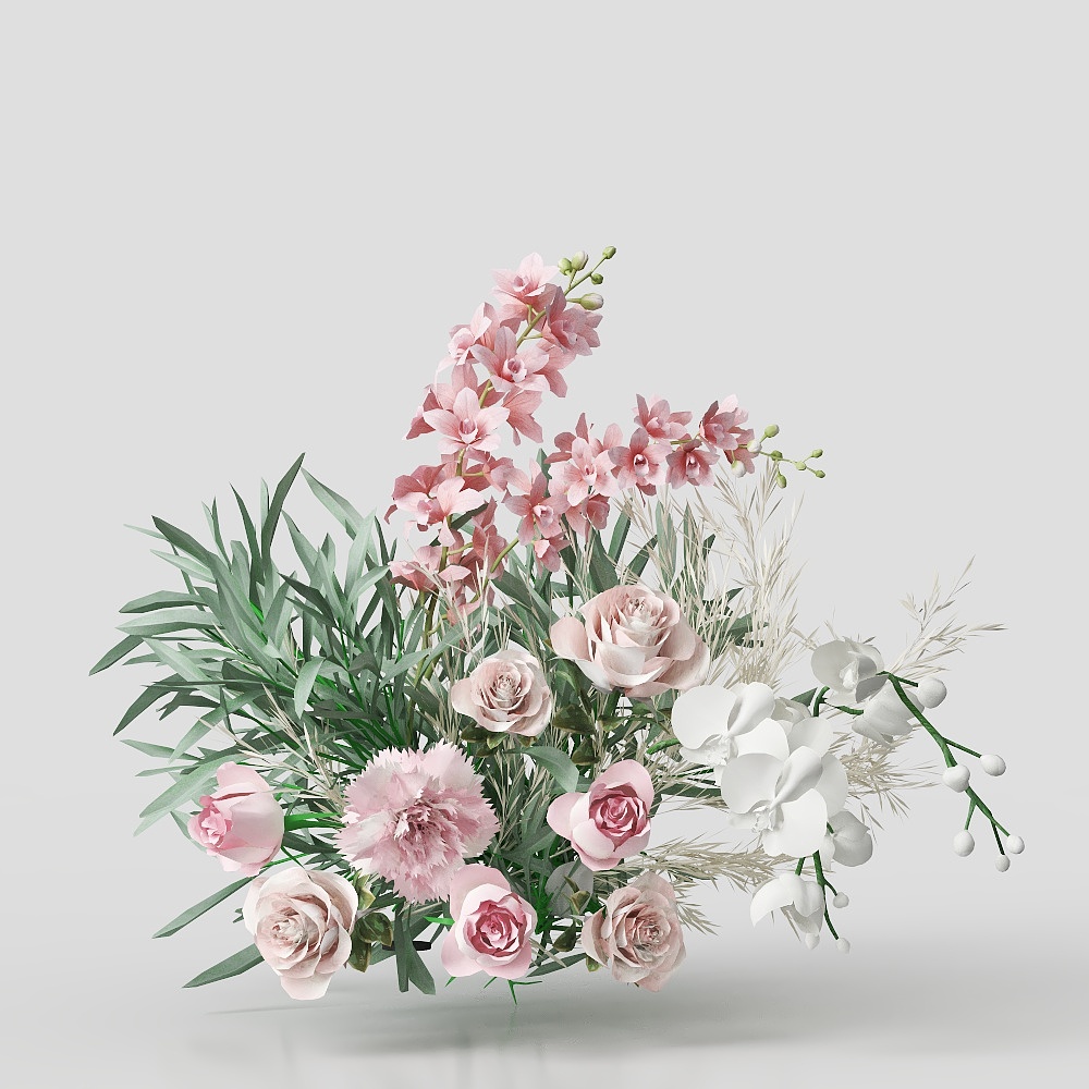 Modern Wedding Floral Decor