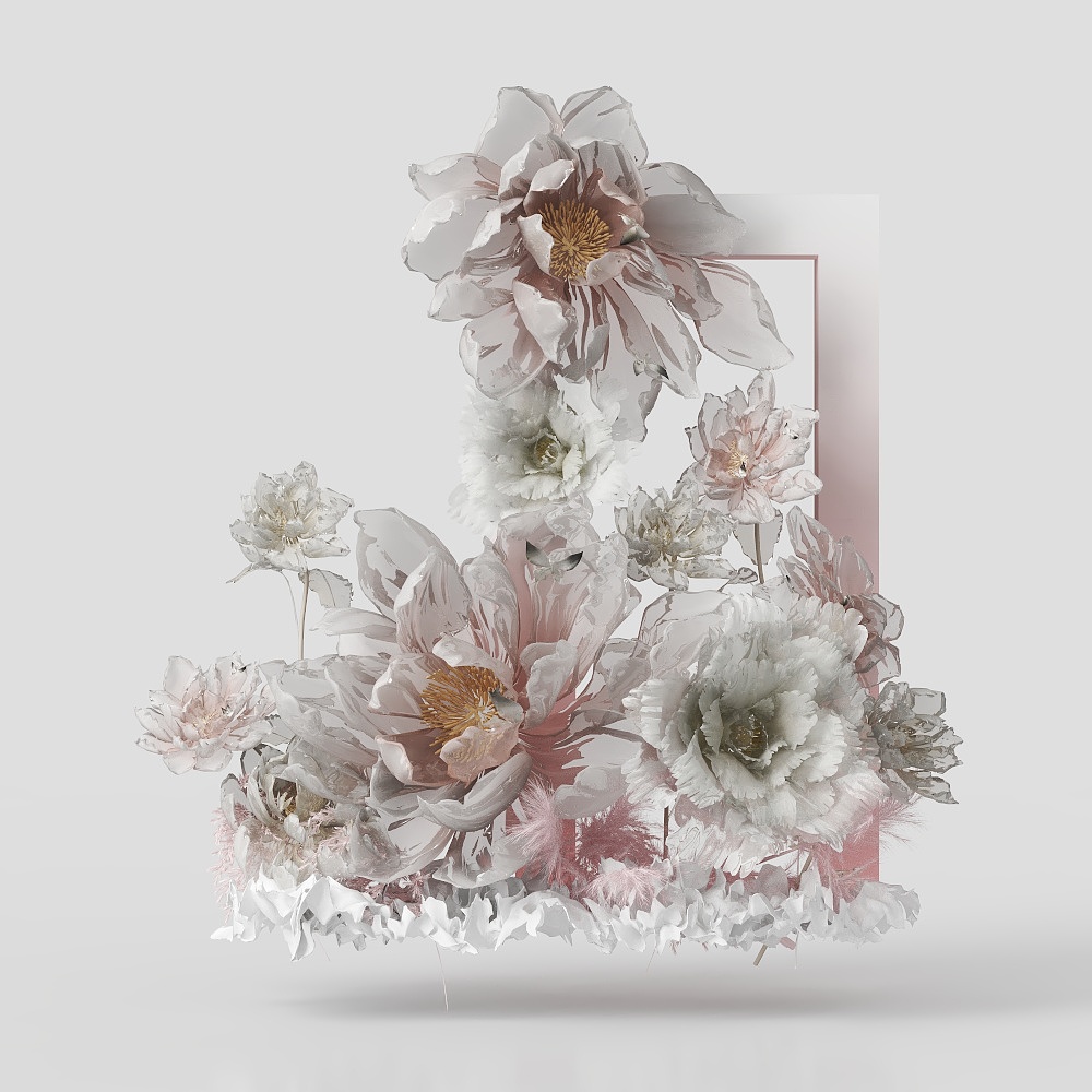 Modern Wedding Floral Decoration