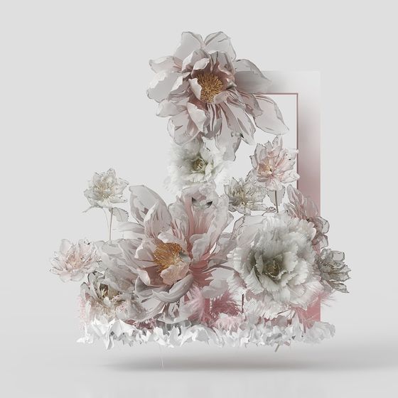 Modern Wedding Floral Decoration