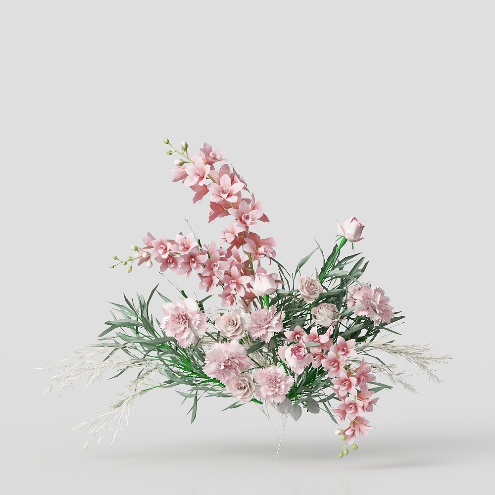 Modern Wedding Floral Installation