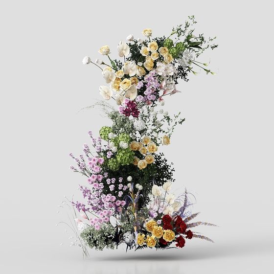 Modern Wedding Floral Decor