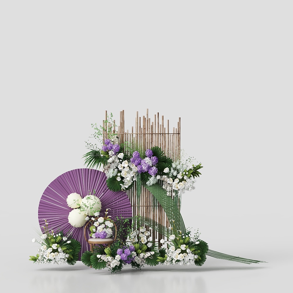 Modern Wedding Floral Decoration