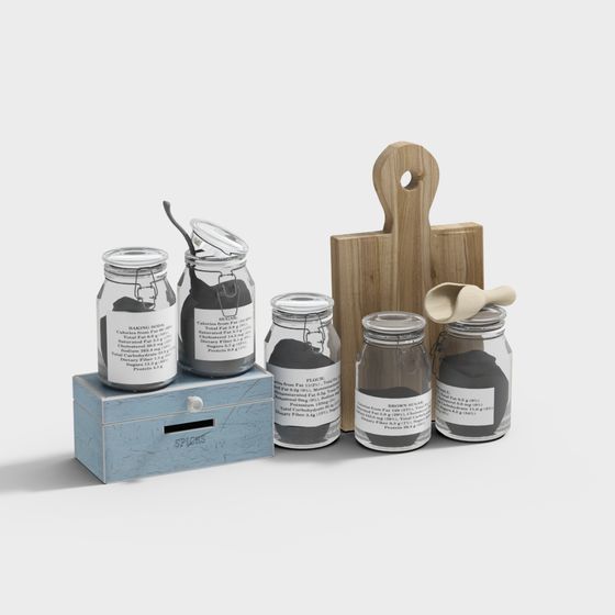 Charming Kitchen Essentials 3D model
