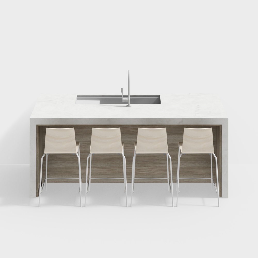 モダンバーカウンター