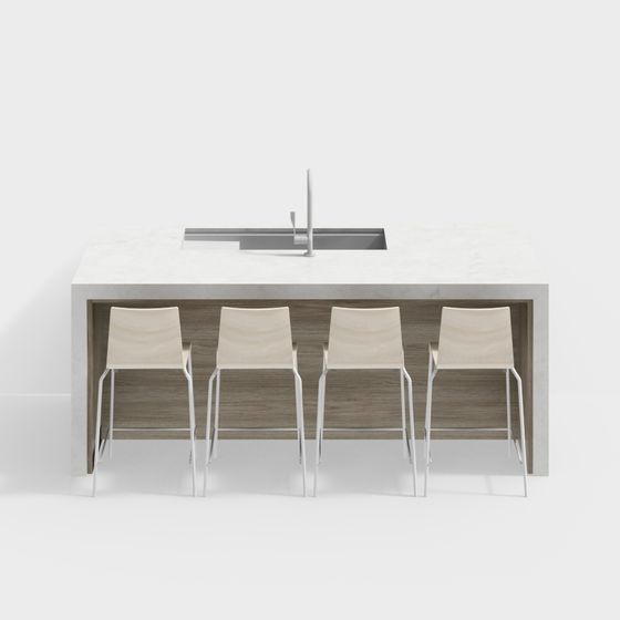 モダンバーカウンター