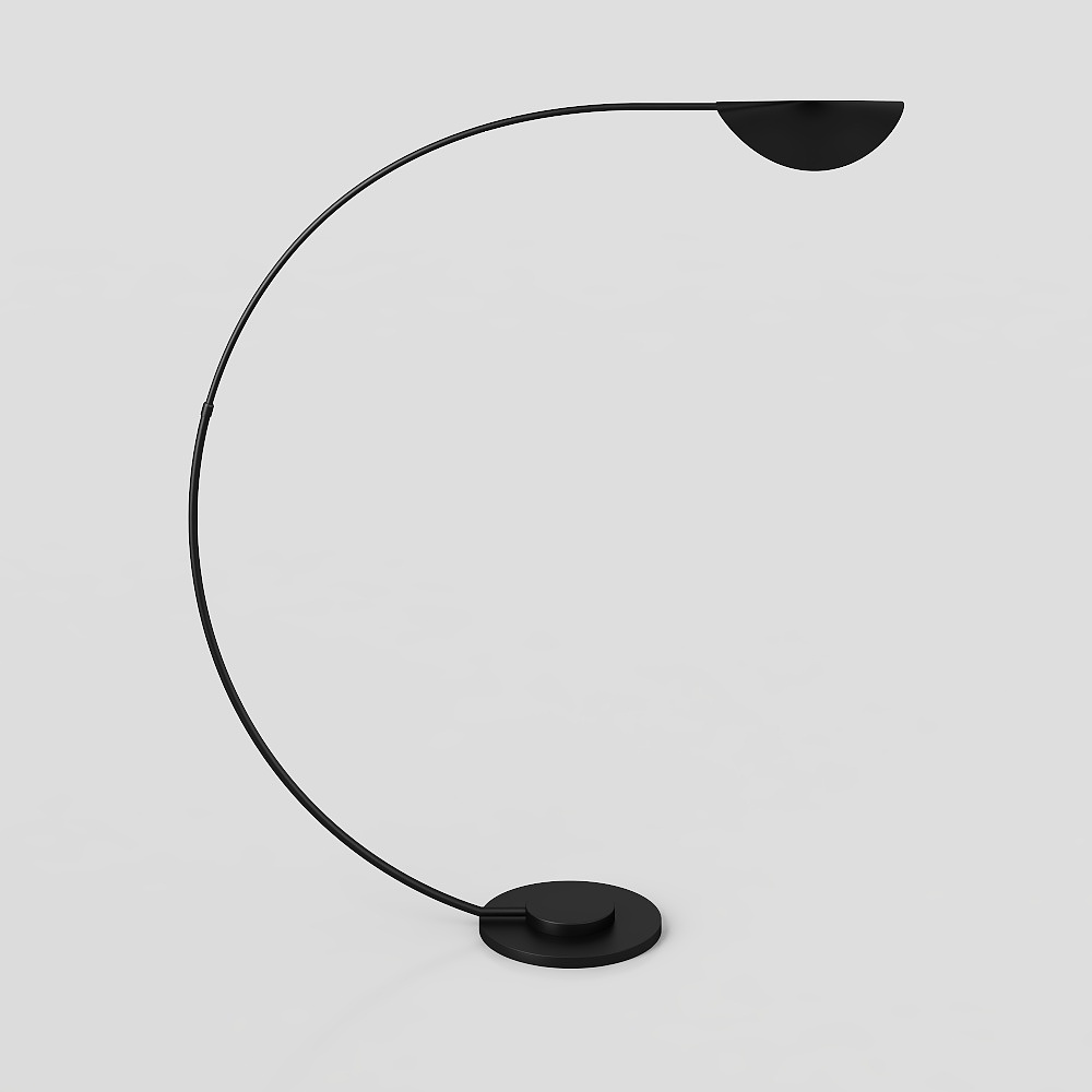 Bogenlinien-Stehleuchte