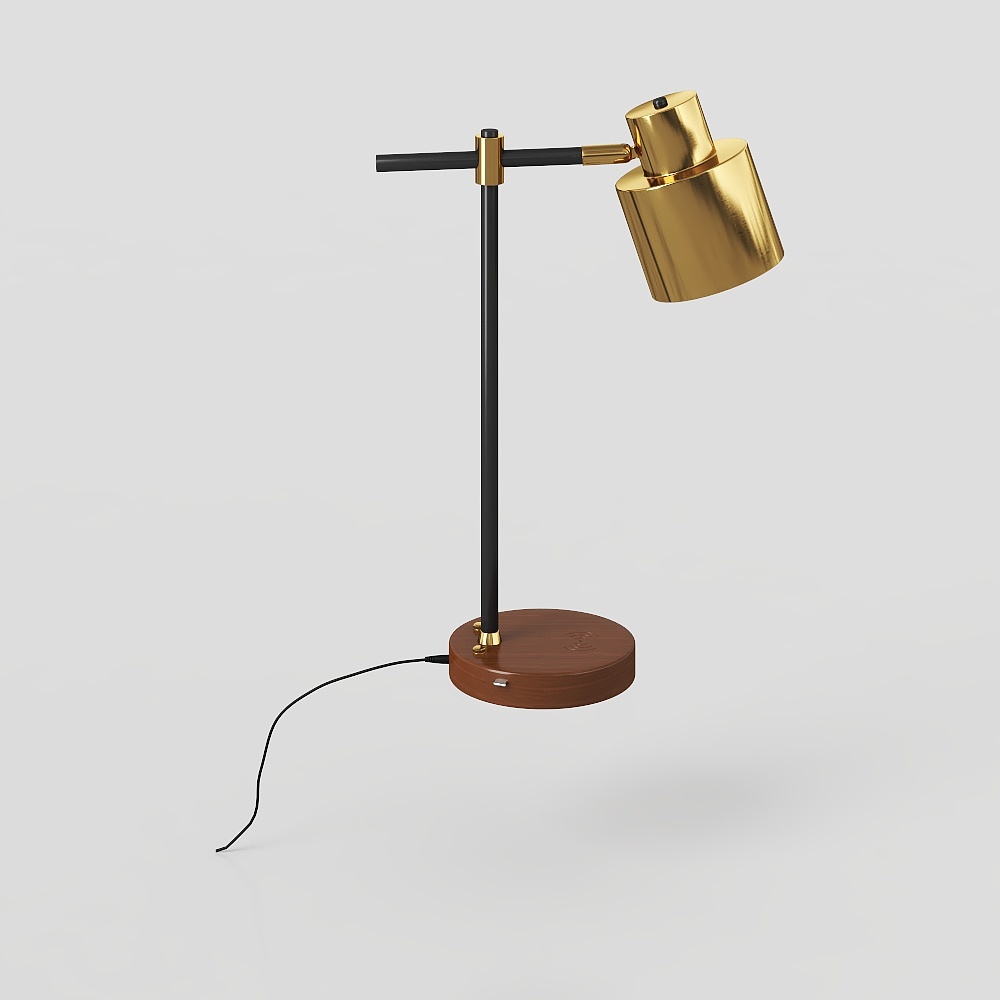 Natürliche Moderne Tischlampe