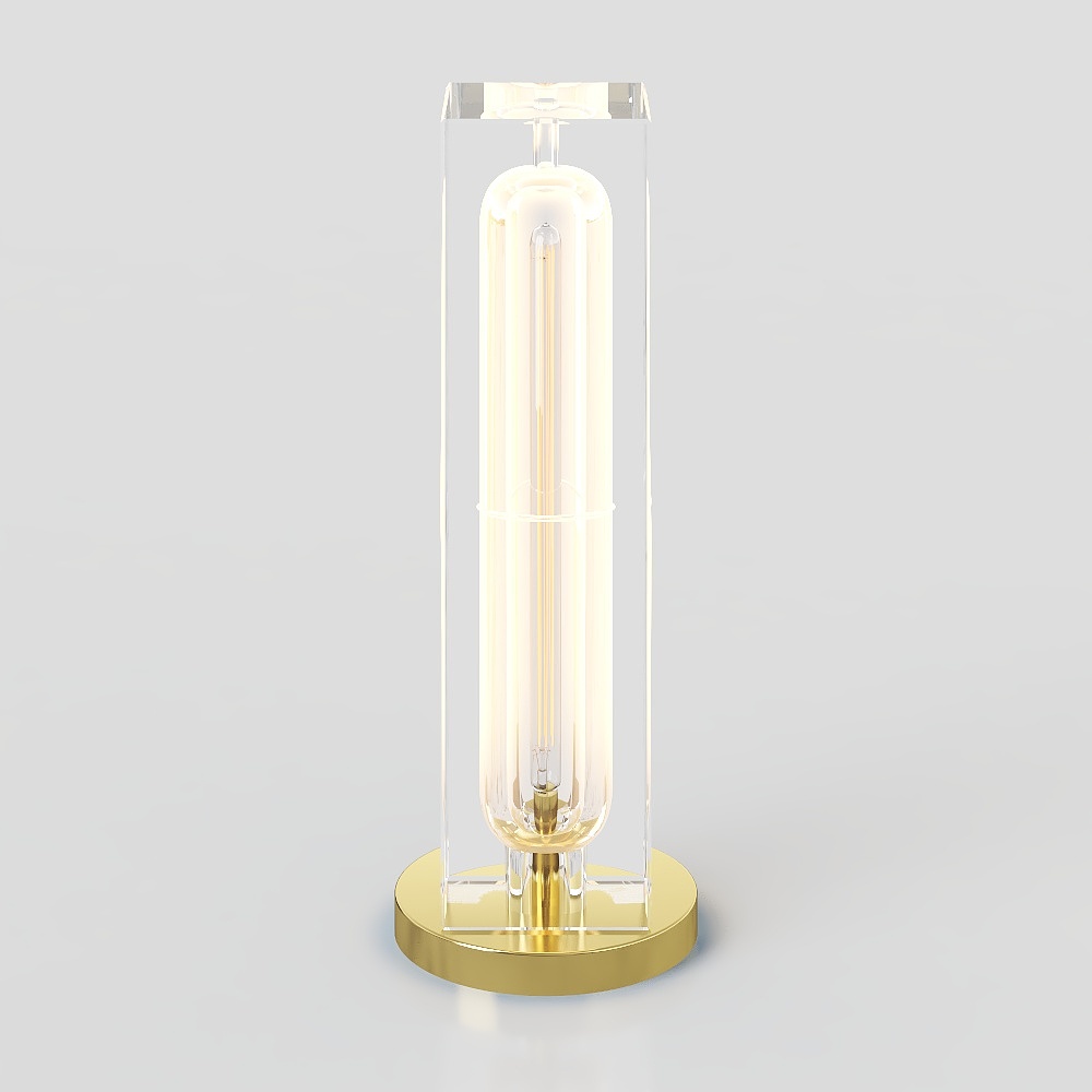 Kristall Leuchtende Tischlampe