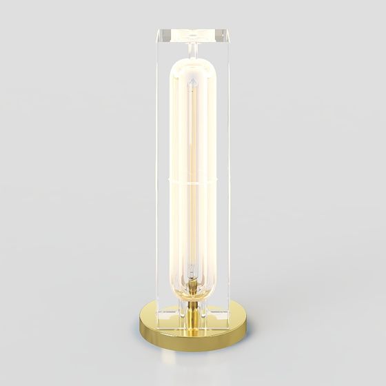 Crystal Glow Table Lamp