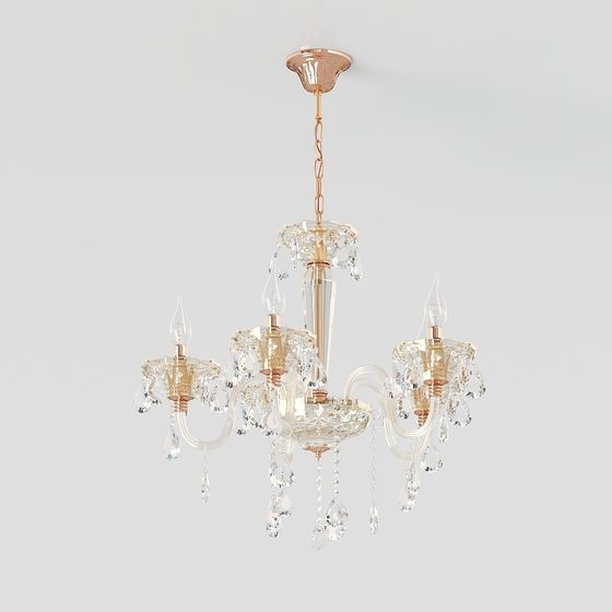 유럽 크리스탈 플로팅 샹들리에