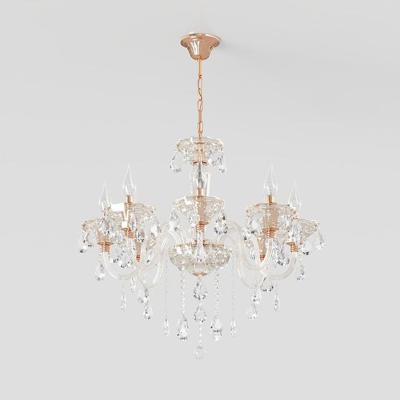 유럽 크리스탈 플로팅 샹들리에