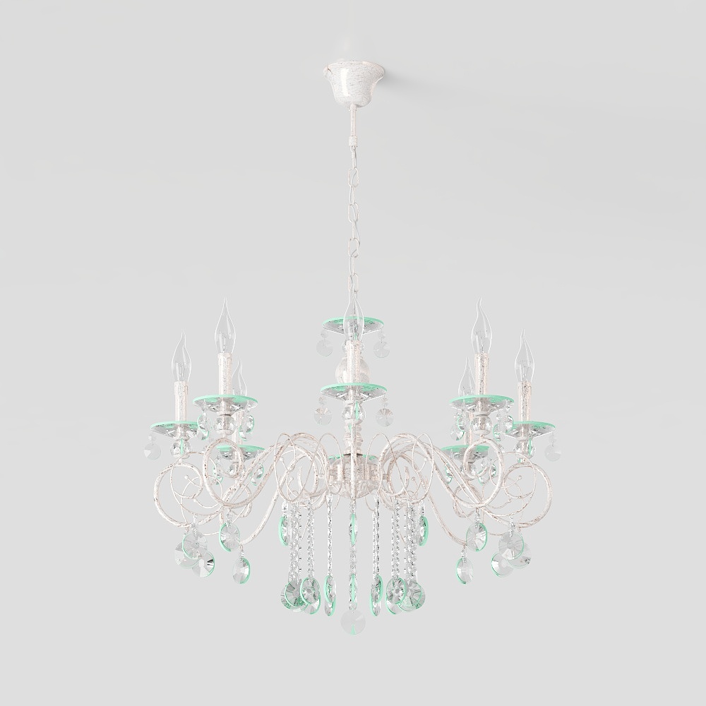 ヨーロピアンクリスタルフローティングシャンデリア