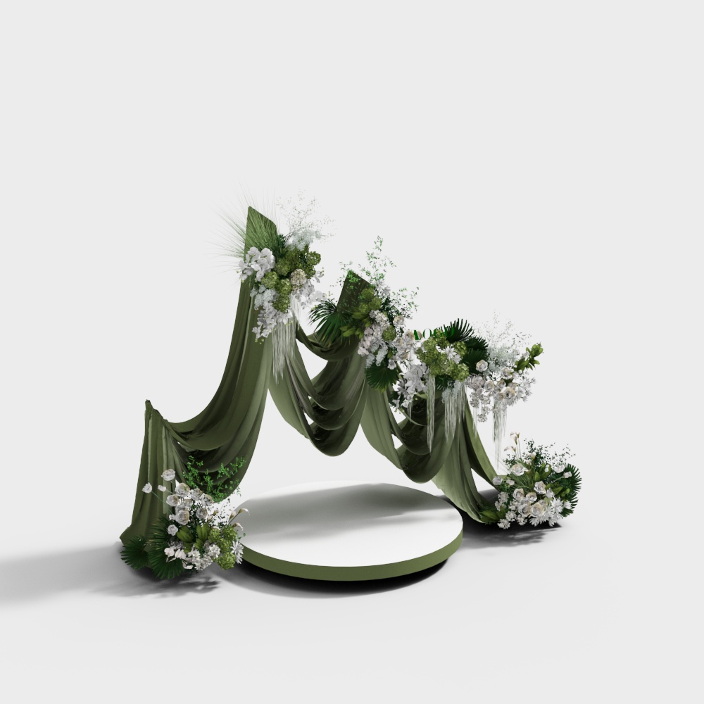 Modern Wedding Stage Decoration