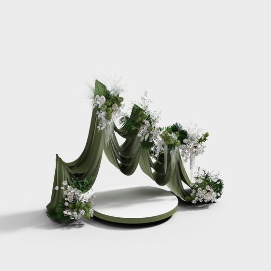 Modern Wedding Stage Decoration