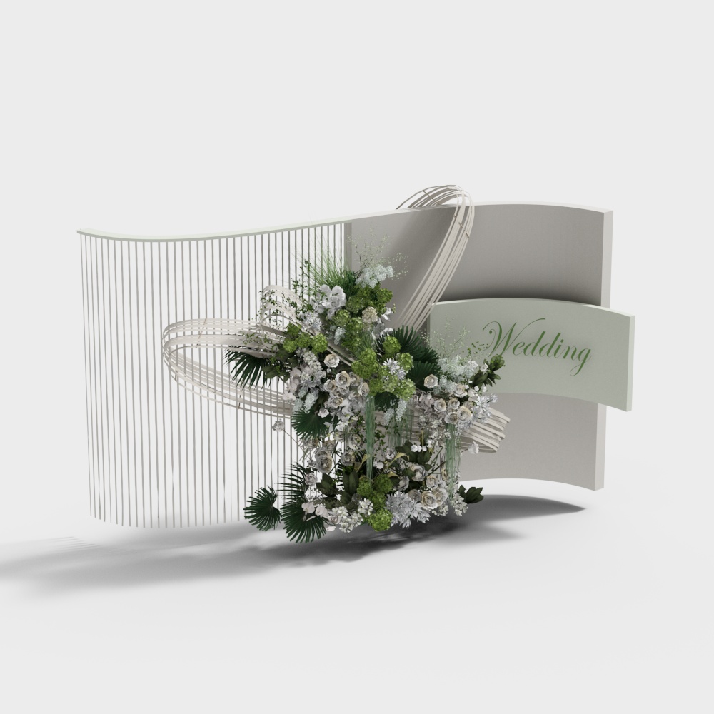 Modern Wedding Backdrop