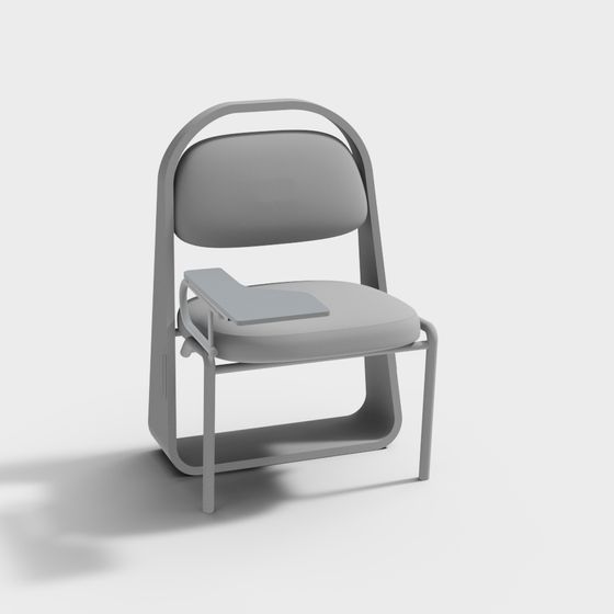 Sleek Foldable Chair 3D model for Creative Projects