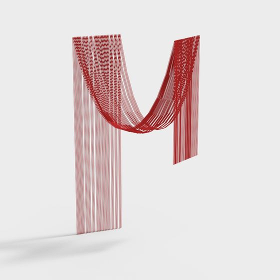 Modern Wedding String Curtain