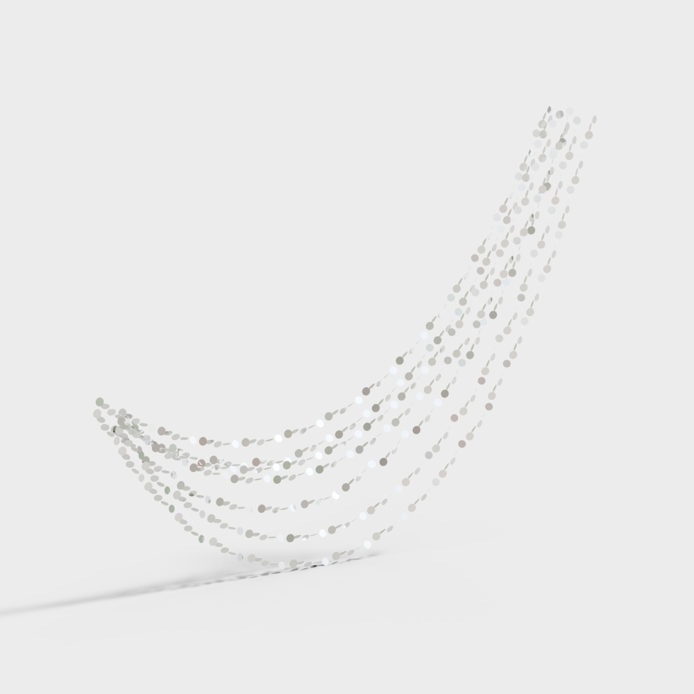 Modern Wedding Sequin Decor