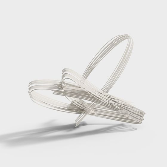 Modern Wedding Ornament